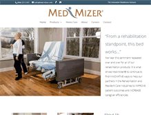 Tablet Screenshot of med-mizer.com